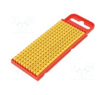 Markers; Marking: +,-,.,/,ground; 2÷2.8mm; polyamide; yellow; WIC | WIC1-SIGN-PA66-YE  | 561-01004