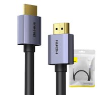 Baseus augstas izšķirtspējas sērijas HDMI kabelis, 4K 1m (melns) (WKGQ020001) | WKGQ020001  | 6932172608149 | 035034