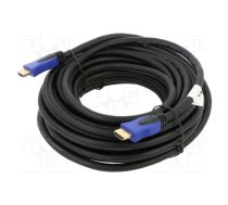 Cable; HDMI 2.0; HDMI plug,both sides; PVC; 10m; black; 30AWG | CA-HDMI20CU-0100BK  | CA-HDMI-20CU-0100-BK