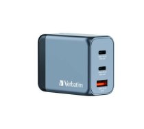 Lādētājs Verbatim Wall Charger 65W Grey | AZVRBUL00032201  | 023942322016 | ANVE65W3AQCG