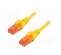Patch cord; U/UTP; Cat 6; RJ45 plug,both sides; stranded; CCA | DK-1612-005/Y | DK-1612-005/Y