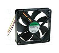 Fan: DC; axial; 24VDC; 120x120x25mm; 183.83m3/h; 44.5dBA; ball | EEC0252B1-G99  | EEC0252B1-000U-G99