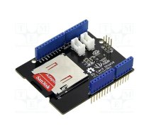 Arduino shield; SD adapter,prototype board | SEEED-103030005  | SD CARD SHIELD V4