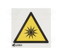 Safety sign; warning; self-adhesive folie; W: 50mm; H: 50mm | IW/027/H2/F  | IW/027/H2/F