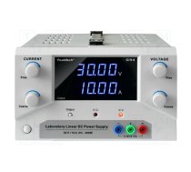 Power supply: laboratory; single-channel; Ch: 1; 0÷30VDC; 0÷10A | PKT-P6194  | P 6194