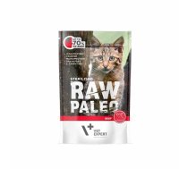 VETEXPERT Raw Paleo Adult Cat Sterilised Beef - wet cat food - 100 g | DLKVEEKAM0007 | 5902414202887 | DLKVEEKAM0007