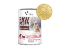 VETEXPERT Raw Paleo Adult Monoprotein Pork - wet dog food - 400 g | DLPVEEKAM0007 | 5902414209190 | DLPVEEKAM0007