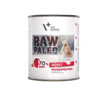 VETEXPERT Raw Paleo Adult Monoprotein Beef - wet dog food - 800 g | DLPVEEKAM0015 | 5902414203938 | DLPVEEKAM0015