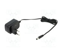 Power supply: switching; mains,plug; 12VDC; 0.5A; 6W; Plug: EU;  POS | POS12050A-H  | POS12050A-H