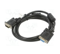 Cable; D-Sub 15pin HD socket,D-Sub 15pin HD plug; black; 1.8m | CA-VGAC10CC-0018B+  | CA-VGAC-10CC-0018-B+