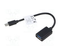 Adapter; OTG,USB 2.0; USB A socket,USB B micro plug; 0.15m | AD-OTG-UM-01 | AD-OTG-UM-01