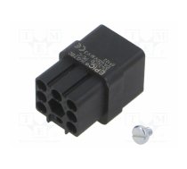 Connector: HDC; contact insert; female; EPIC H-Q; PIN: 8; 10A; 400V | 10432710 | 10432710