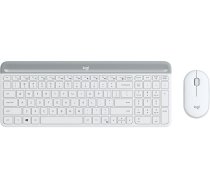 Logitech MK470 keyboard Mouse included USB QWERTY English White 5099206086616 | 920-009205  | 5099206086616