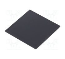 Cover; X: 40mm; Y: 40mm; -20÷60°C; ABS; Cover colour: black; UL94HB | G404013L  | G404013L