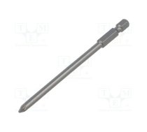 Screwdriver bit; Pozidriv®; PZ1; 1/4"; Overall len: 100mm | FL03101810 | 031 018 10