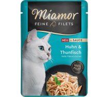 MIAMOR Fine Filets Chicken with tuna in sauce - wet cat food - 100g | DLKMMRKAM0015 | 4000158748218 | DLKMMRKAM0015