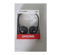 SALE OUT. Koss KPH25 Headphones, On-Ear, Wired, Black,  | Koss Headphones | KPH25k | Wired | On-Ear | DAMAGED PACKAGING | Black | 195744SO  | 2000001324769