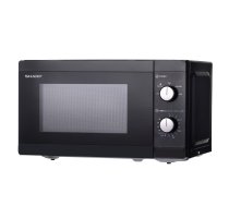 Sharp YC-MS01E-B microwave Countertop Solo microwave 20 L 800 W Black | YC-MS01E-B  | 4974019151878