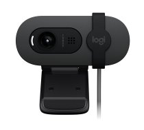 Logitech Brio 105 Business Webcam 2 MP FHD 1080p USB-A Black | 960-001592 | 5099206112520 | PERLOGKAM0020