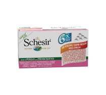 SCHESIR Chicken fillets with ham in jelly - wet cat food - 6x50g | DLKAPFKAM0059 | 8005852753038 | DLKAPFKAM0059