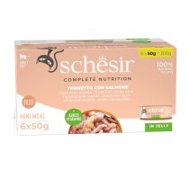 SCHESIR Tuna with salmon in jelly - wet cat food - 6x50g | DLKAPFKAM0064 | 8005852711250 | DLKAPFKAM0064