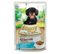 STUZZY Sfilaccetti with white fish meat - wet dog food - 100g | DLPAPFKAM0032 | 8005852257215 | DLPAPFKAM0032