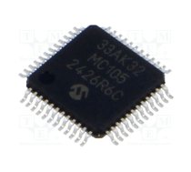 IC: dsPIC microcontroller; 32kB; 8kBRAM; TQFP48; 3÷3.6VDC; DSPIC | 33AK32MC105-I/PT  | DSPIC33AK32MC105-I/PT