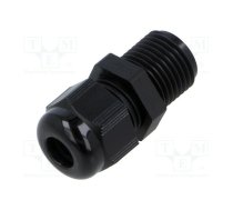 Cable gland; without nut,with long thread; M16; 1.5; IP68; black | 1SNG601042R0000  | EP-SG-M16-BL-H