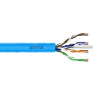 Wire; U/UTP; Cat 6a; 4x2x23AWG; Cu; wire; LSZH; light blue; 100m | DK-1616-A-VH-1 | DK-1616-A-VH-1