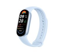 Xiaomi Smart Band 9 Arctic Blue | Smartband | Bluetooth 5.4, 233 mAh, 1,62", 5 ATM, akselerometrs, žiroskops, PPG sensors | SMART BAND 9 ARCTIC BLUE  | 6941812775806 | SMART BAND 9 ARCTIC BLUE