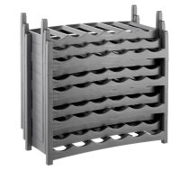 ROTHO Vario Wine Rack Anthracite - Stand for 6 Bottles | 1166108853 | 7610859142948 | DLZROHMIU0106