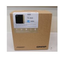 SALE OUT. REFURBISHED | QNAP | 4-Bay desktop NAS | TS-464-8G | Intel Celeron | N5095 4-core | Processor frequency 2.9 GHz | 8 GB | USED, SCRATCHES ON TOP | TS-464-8GSO  | 2000001294604