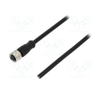 Connector: M12; plug; PIN: 4; female; A code-DeviceNet / CANopen | SM12-PVT-A4F2A010U  | PM-M12A-04P-FF-SL8B01-00A(H)