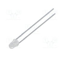 LED; UV-A; 25°; 15mA; 400nm; 2.8÷4VDC; THT; Front: convex; 90mcd | LL-304UVAC4B-Q6D  | 304UVAC4B-Q6D