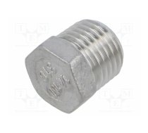 Screw plug; max.10bar; acid resistant steel AISI 316; 14.5mm | 3020-1/4-ES  | 3020 1/4 ES