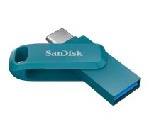 Zibatmiņa SanDisk Ultra Dual Drive Go USB-A / USB Type-C 256GB Navagio Bay | SDDDC3-256G-G46NBB  | 619659204198