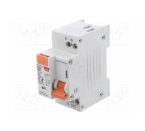 RCBO breaker; Inom: 6A; Ires: 30mA; Poles: 1+N; 230/400VAC; IP20 | RKP1P-N-B6A30MA  | RKP1P+N B6A30MA