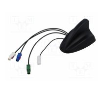 Antenna; automotive,SHARK; AM,DVB-T,FM,GPS,TV; Fakra; Len: 0.25m | 15-7727083 | 7727083
