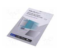 Anti Blue Light Filter; natural (transparent); Thk: 0.5mm; 21.5" | QOLTEC-51073  | 51073