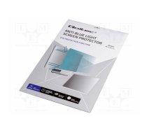 Anti Blue Light Filter; natural (transparent); Thk: 0.5mm; 23" | QOLTEC-51074 | 51074