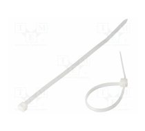 Cable tie; lumiscent; L: 100mm; W: 2.5mm; white; polyamide | TT2.5X100L/WH  | TT3X100L WHITE