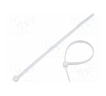 Cable tie; lumiscent; L: 150mm; W: 3.6mm; white; polyamide | TT3.6X150L/WH  | TT4X150L WHITE