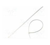 Cable tie; lumiscent; L: 300mm; W: 3.6mm; white; polyamide | TT3.6X300L/WH  | TT4X300L WHITE