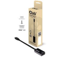 I/O ADAPTER MINI DP TO HDMI/ACTIVE M/F CAC-1180 CLUB3D | CAC-1180 | 8719214470869