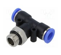 Push-in fitting; T-tap splitter; -0.95÷15bar; Thread: G 1/4" | 131.014-8  | 131.014-8