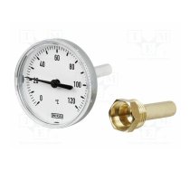 Meter: temperature; analogue,bimetal; 0÷120°C; Probe l: 60mm; A43 | TMA43-14207750  | 14207750