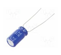 Capacitor: electrolytic; THT; 220uF; 25VDC; Ø6.3x11mm; ±20%; 2000h | SD1E227M6L011PA  | SD1E227M6L011PA