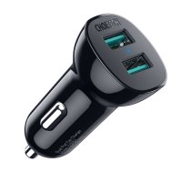 Choetech car charger 2x USB Quick Charge 3.0 30W 2,4A black (C0051) | C0051  | 6971824976120 | C0051