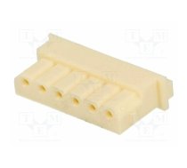 Connector: wire-board; plug; female; A2506; 2.5mm; PIN: 6; for cable | NX2505-06PFS  | A2506H-6P