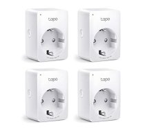 TP-Link Tapo P100 (4-pack) Smart Plug WiFi | TAPO P100(4-PACK) | 6935364006112